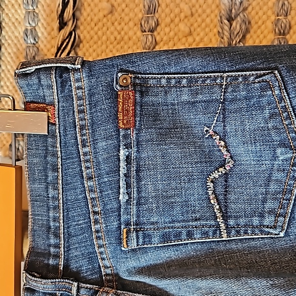 7 For All Mankind Bootcut SWAROVSKI Jeans - Picture 5 of 7